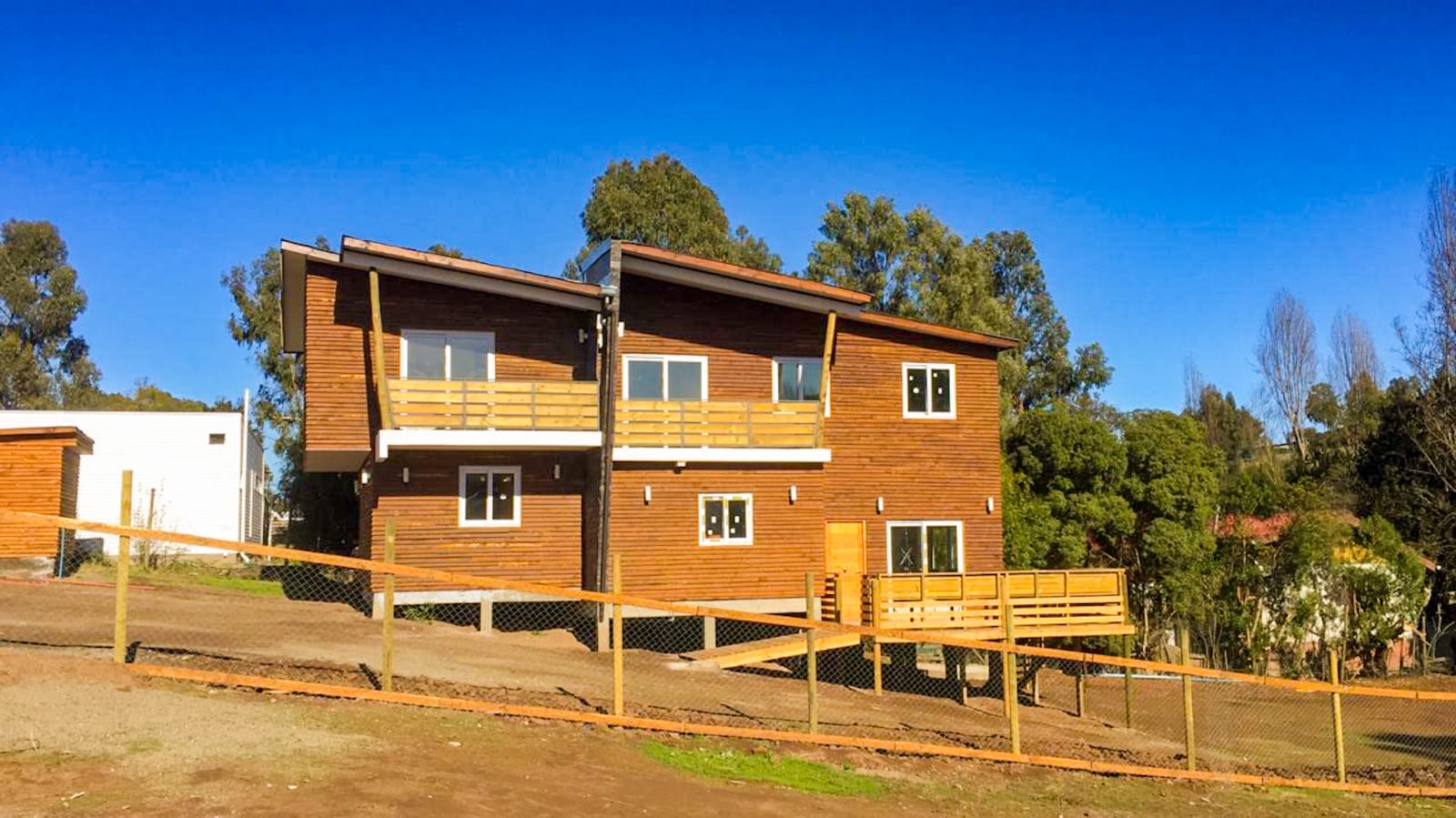 Fachada de la casona regularizada