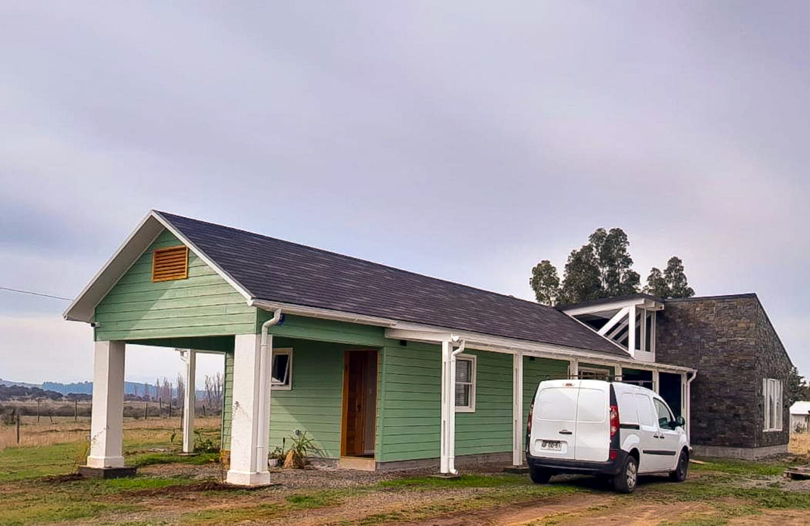 Fachada de la casona regularizada