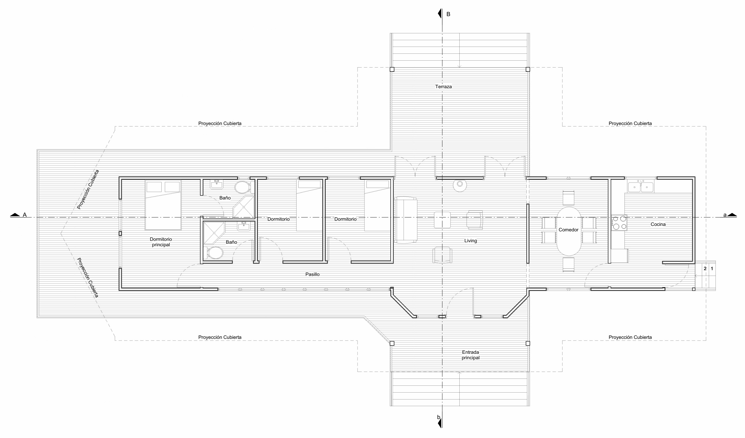 Fachada de la casona regularizada