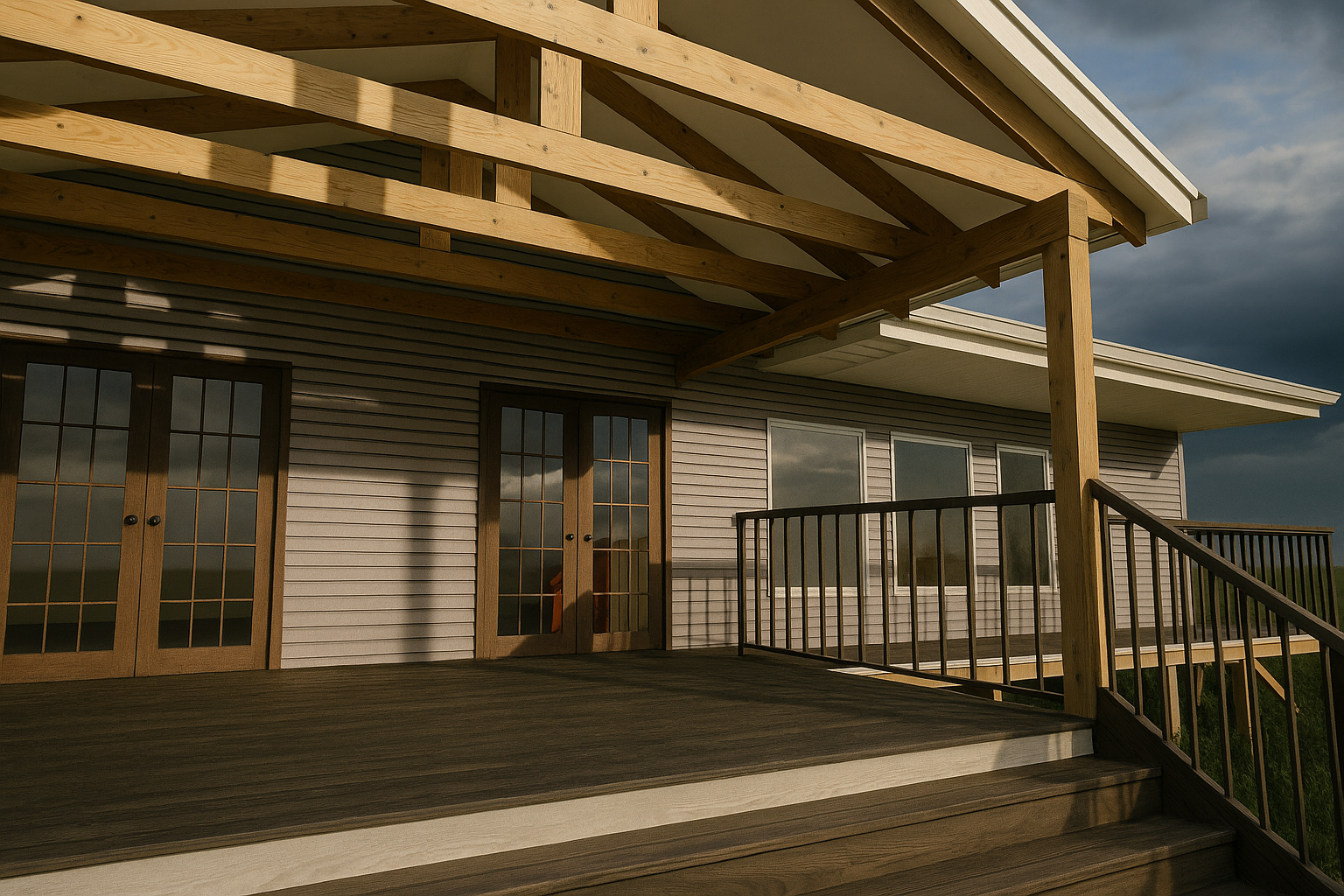 Interior con mobiliario